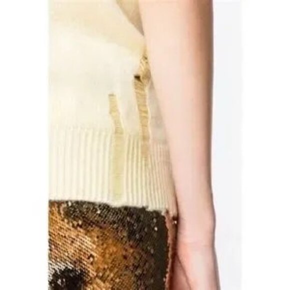 Zadig & Voltaire Prune Sequin Trousers - Picture 9 of 10